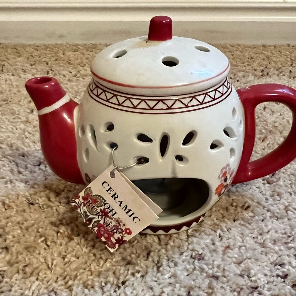 Ceramic oil burner
